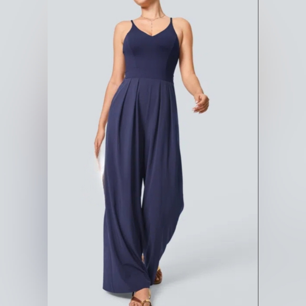 Halara Navy Jumpsuit
